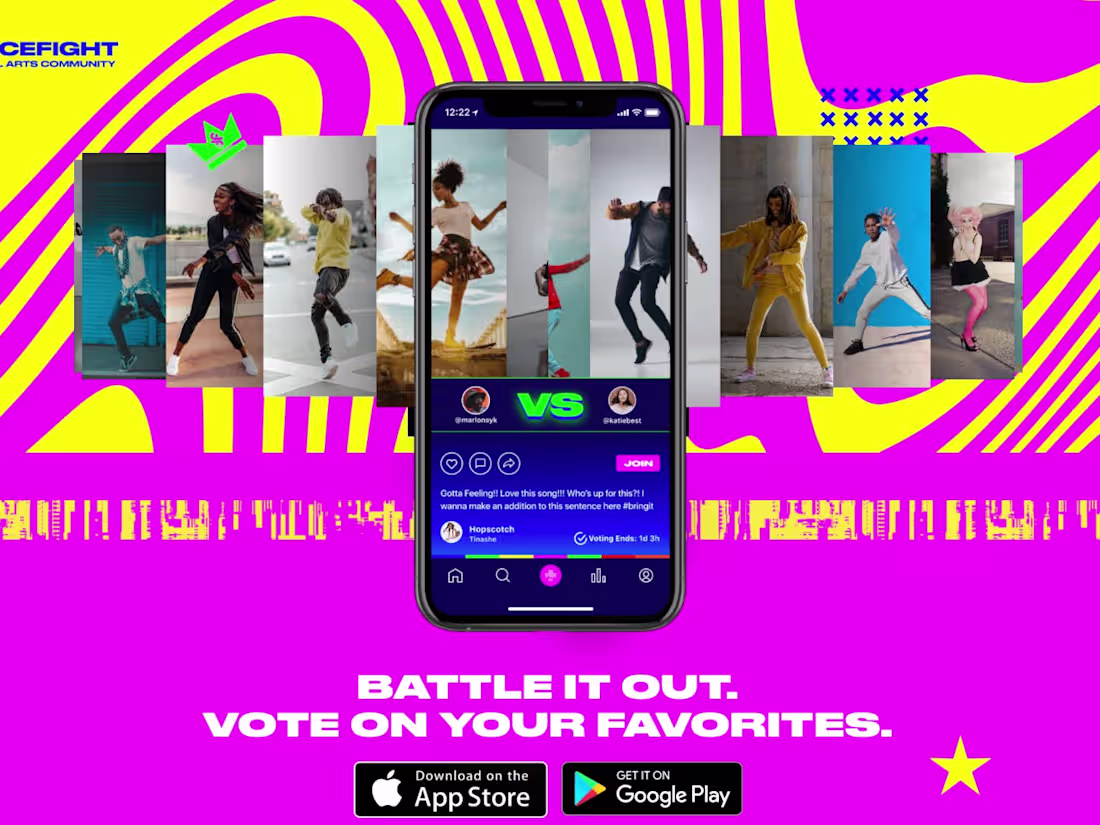 Cover image for Dance Competition Mobile App