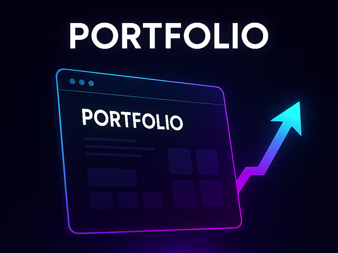 Cover image for Svelte/Tailwind-Powered Portfolio Development