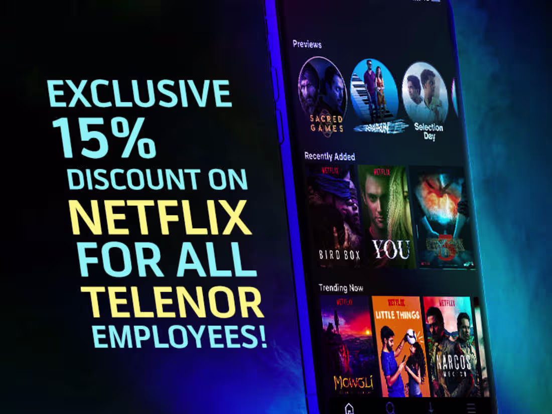 Cover image for Social Media Ads Netflix, Telenor