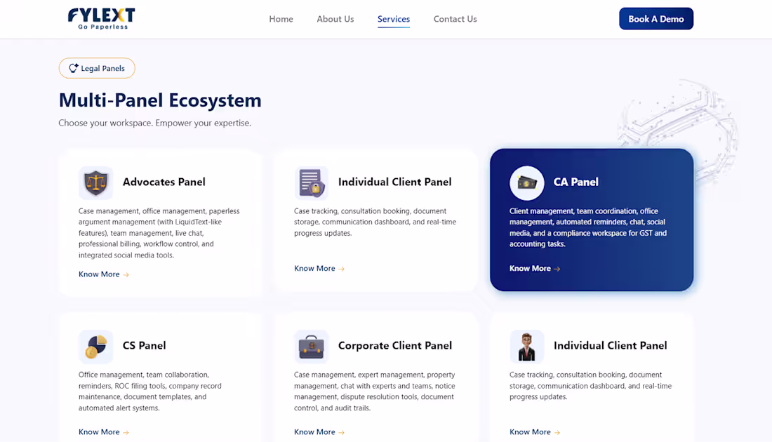 Cover image for Fylext (https://fylext.com/) is a comprehensive LegalTech pl...