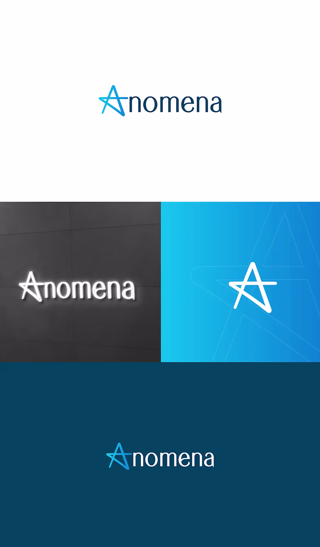 Cover image for Anomena Logo Design: A Star-Inspired Identity