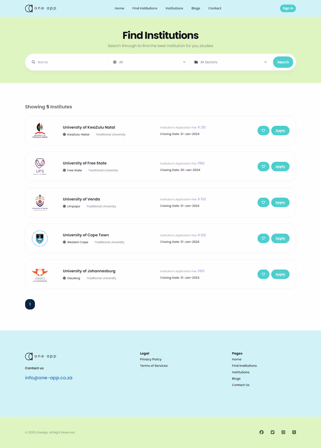 Cover image for University admissions portal is a student‑focused portal tha...