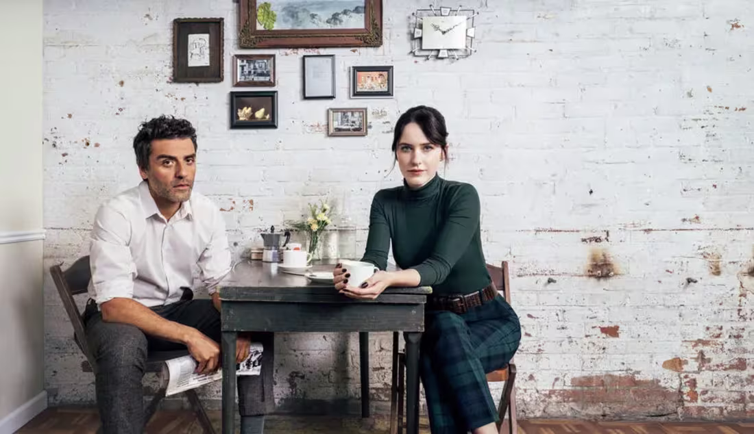 Cover image for Oscar Isaac and Rachel Brosnahan decode ‘The Sign in Sidney Bru…