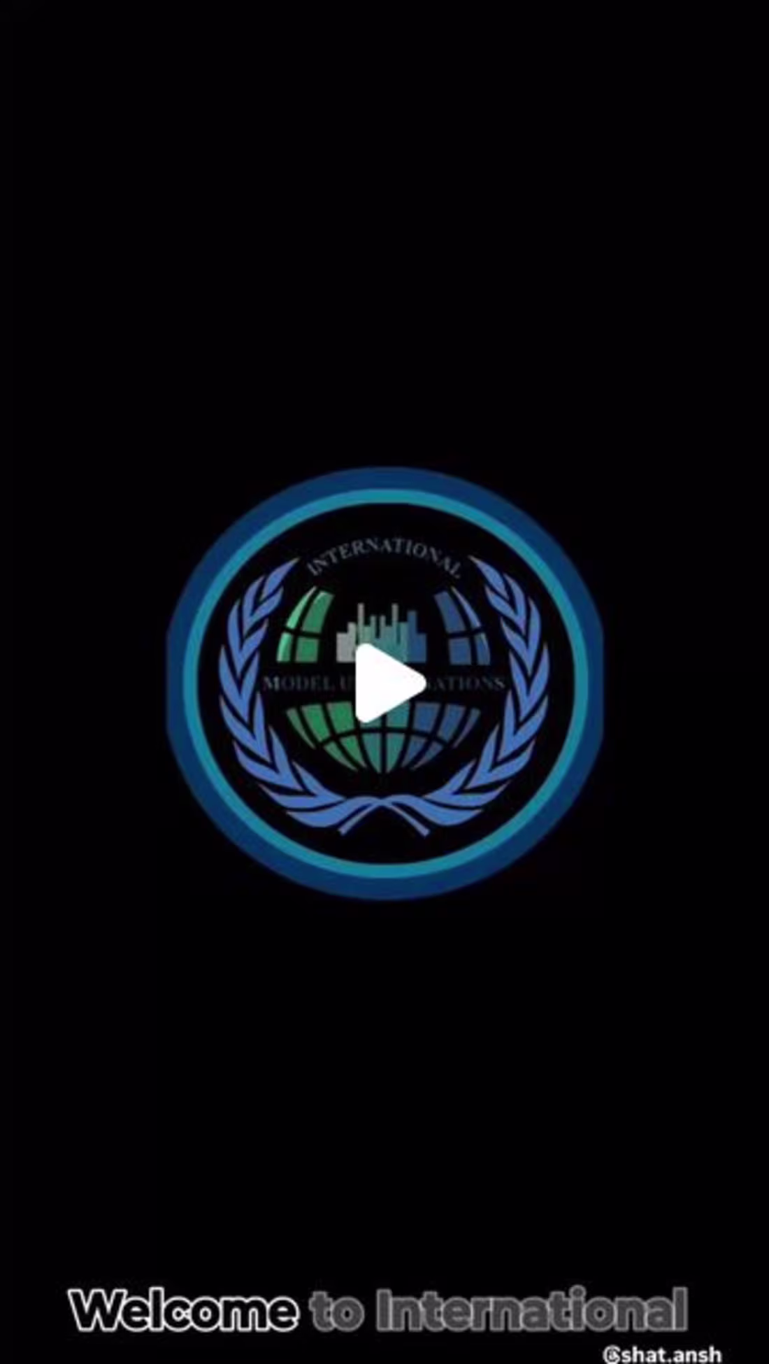 Cover image for Promotional video created for 
 IMUN, @international_mun 