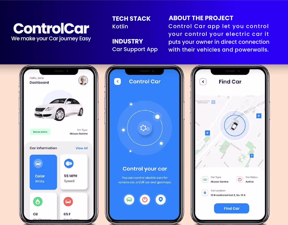 Cover image for Control Car App
