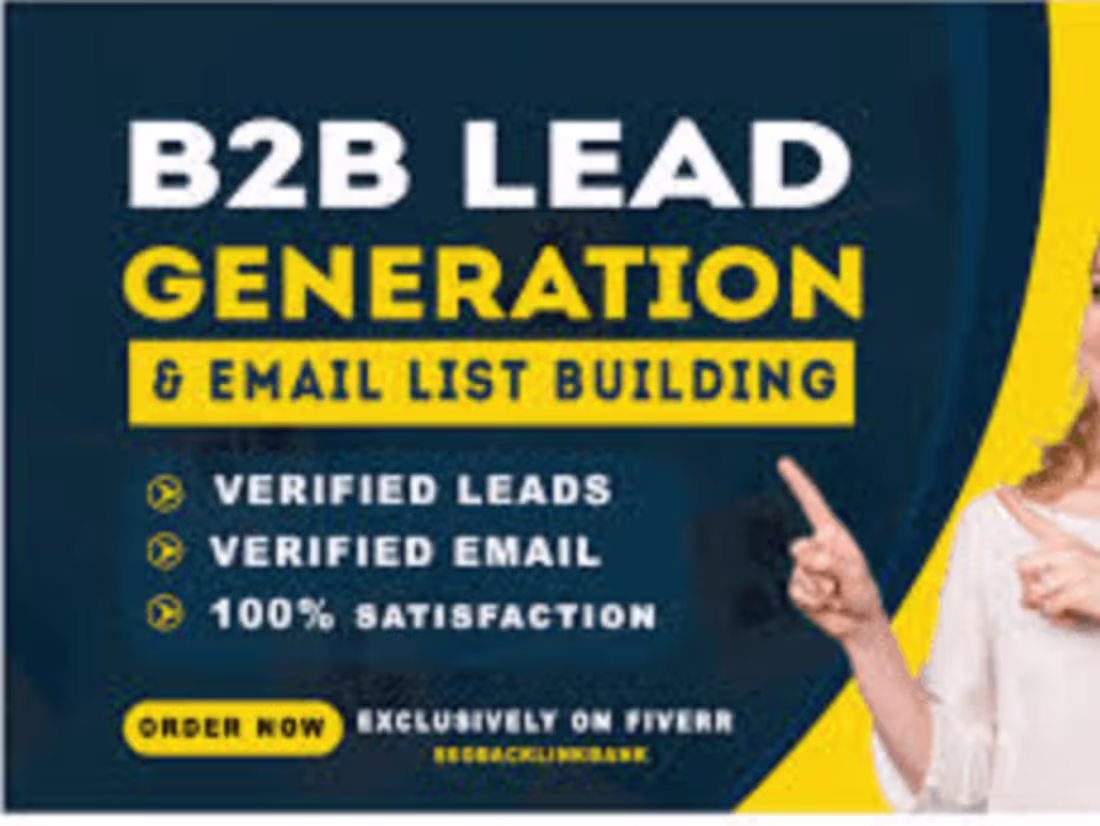 Cover image for You will get active b2b lead generation to your targeted countr 