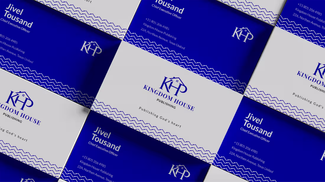 Cover image for Kingdom House Publishing Brand Identity