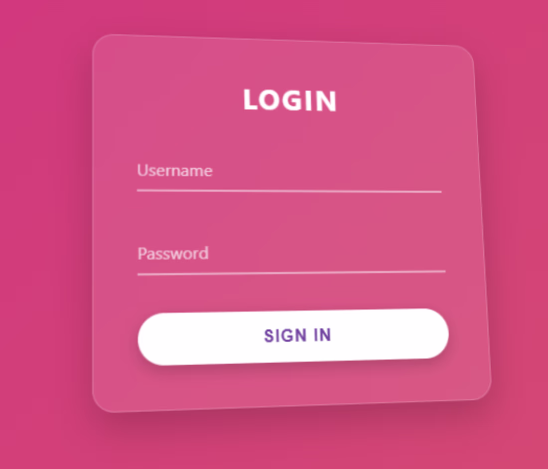 Cover image for Modern Minimal Login UI Design