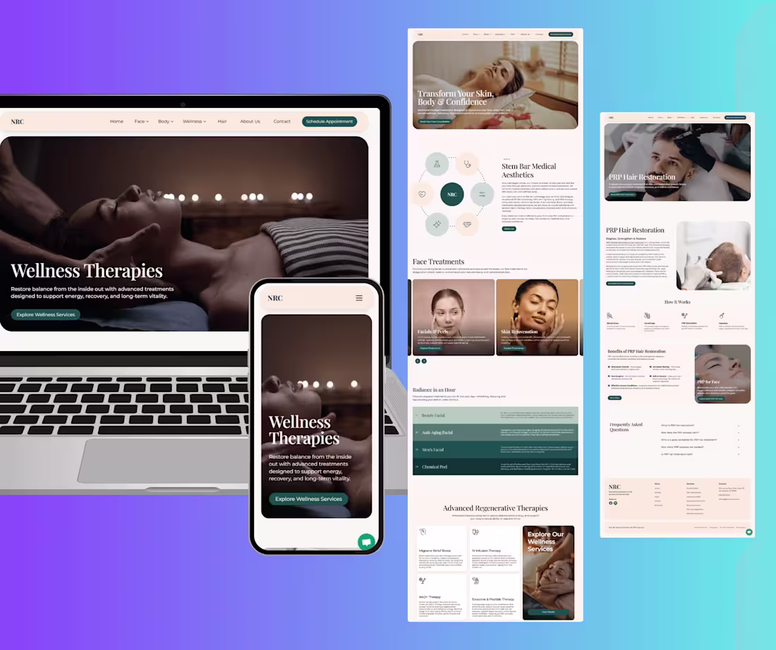 Cover image for A medical aesthetics clinic offering