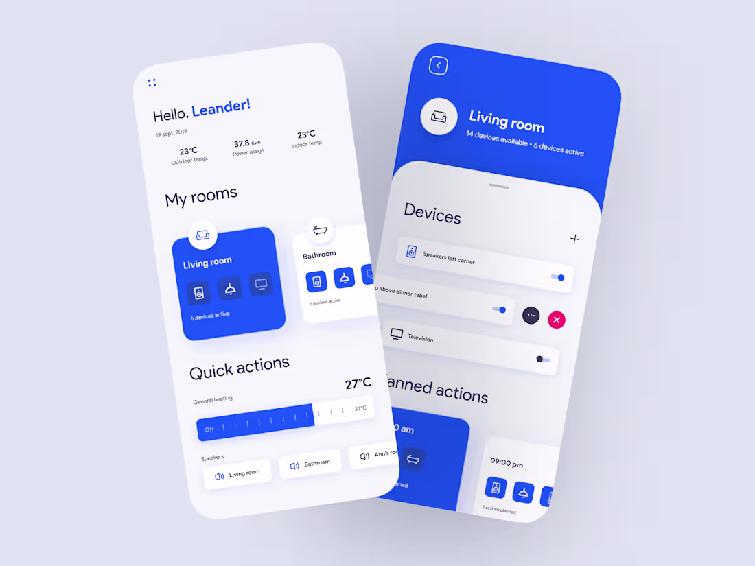 Cover image for Smart home app