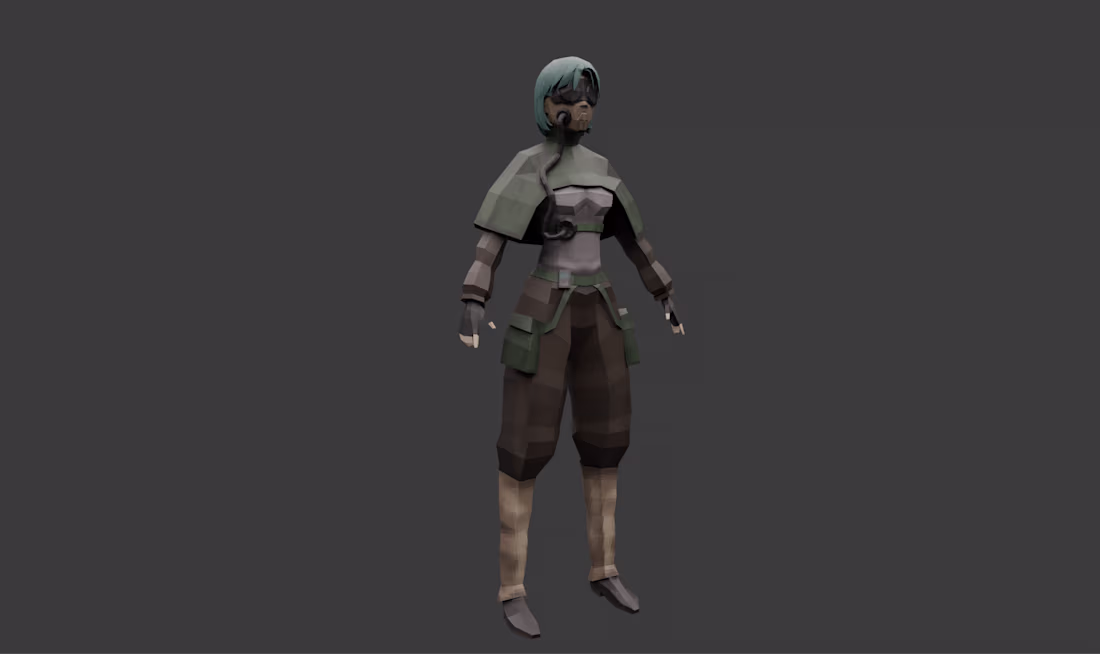 Cover image for Low Poly Game Ready Character