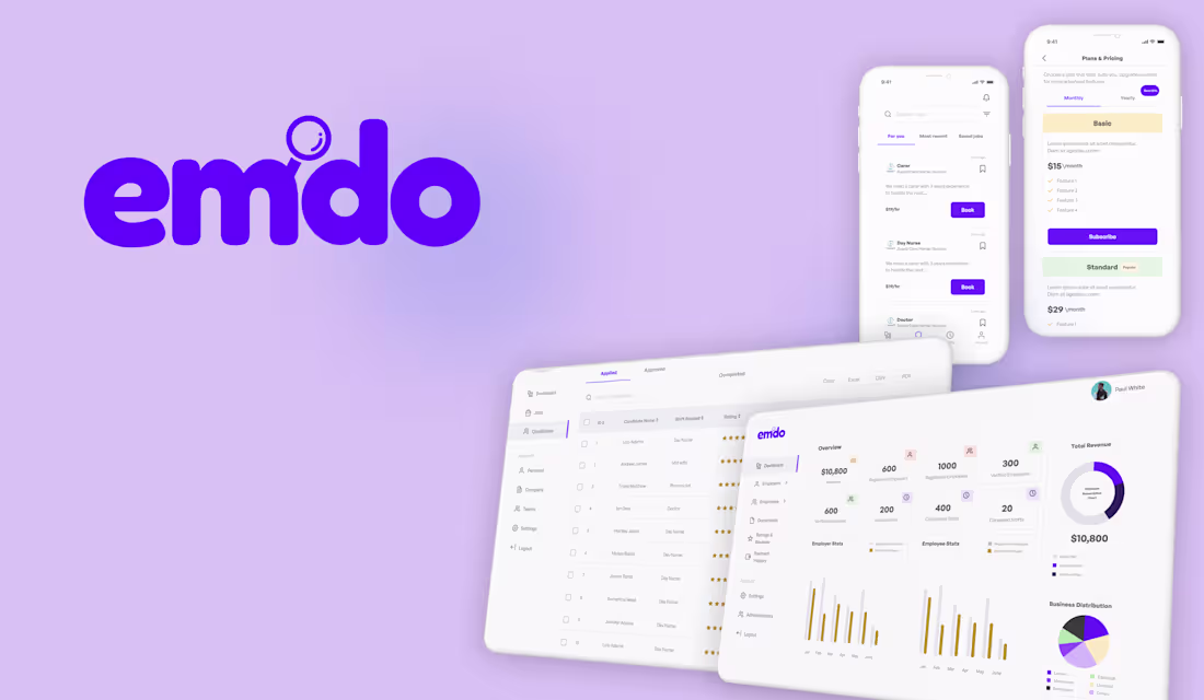 Cover image for Emdo - Recruitment Platform/SAAS