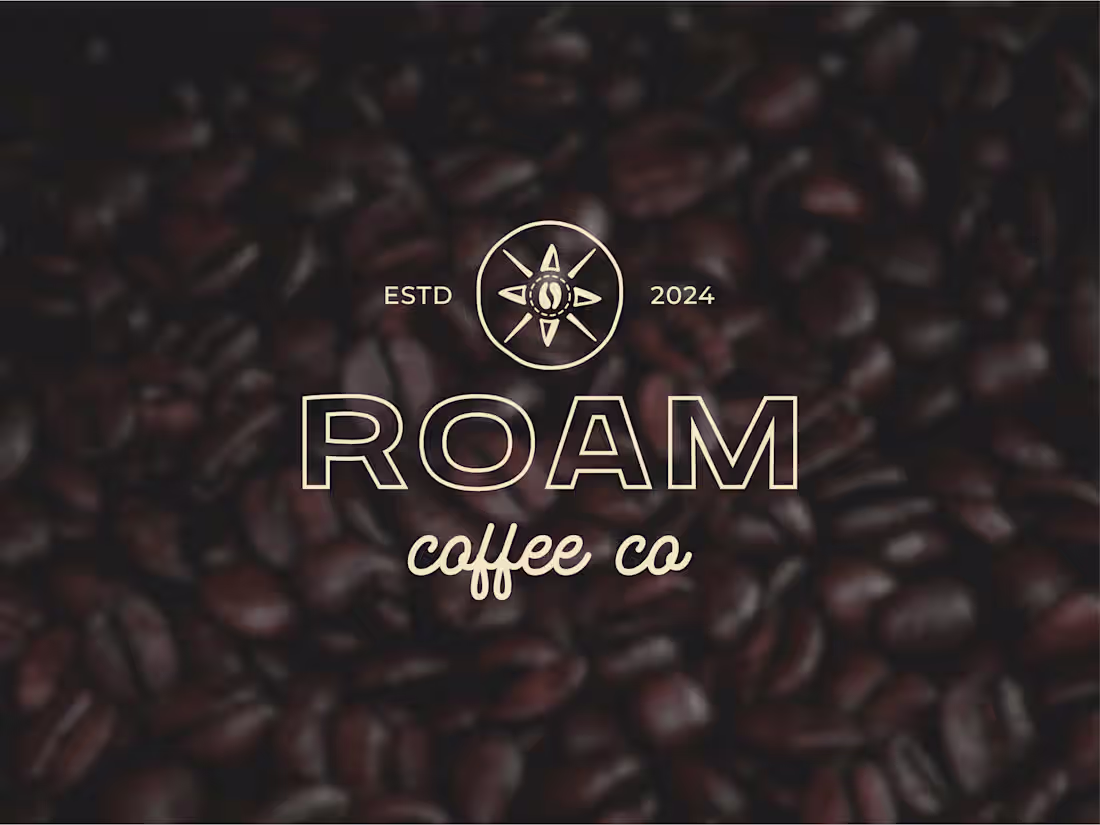 Cover image for Roam Coffee Co. Brand Identity Design