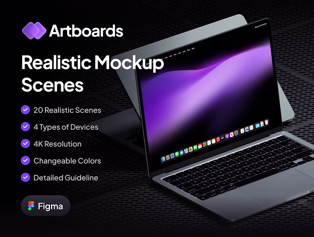 Cover image for Artboards - Realistic Mockup Scenes