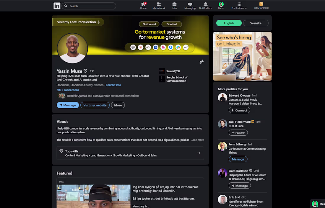 Cover image for LinkedIn Profile Revamp and CheatSheet Designs