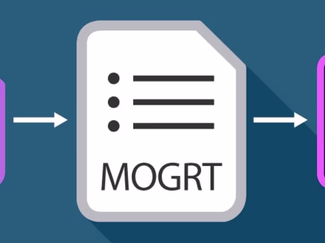 Cover image for Mogrt templates for your brand videos