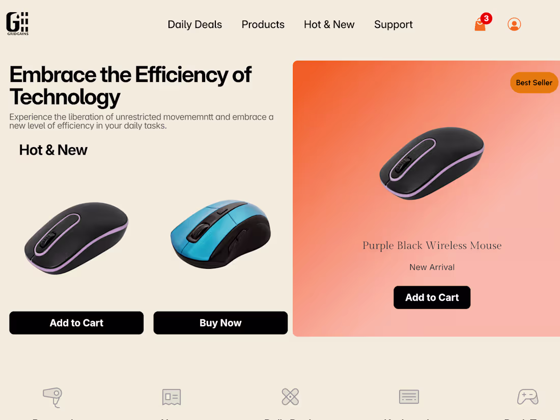 Cover image for Headless Shopify Store Development (Framer)