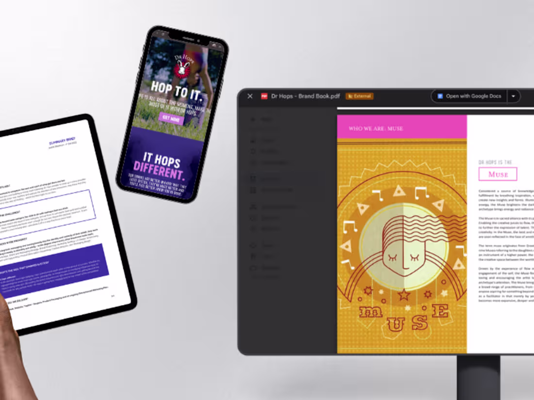 Cover image for Dr Hops Brand Messaging and Website Copywriting