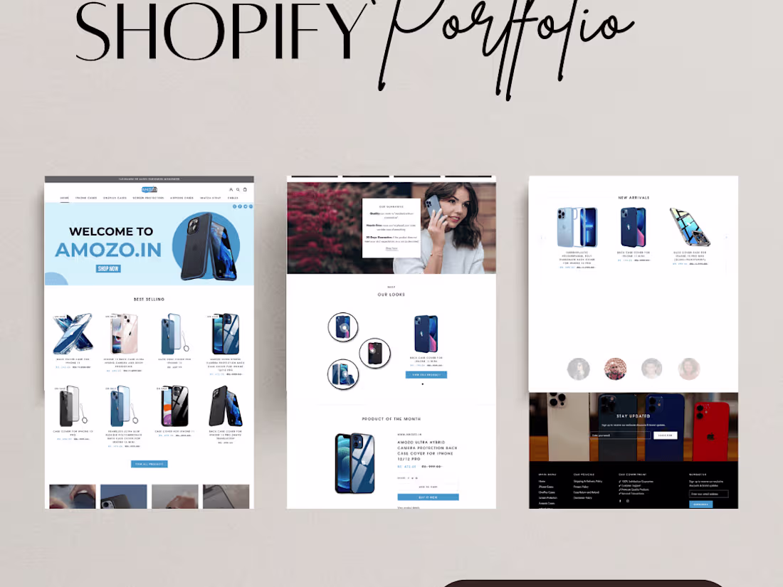 Cover image for Shopify Designer || Klaviyo Email Marketing || SEO || Tiktok Sho