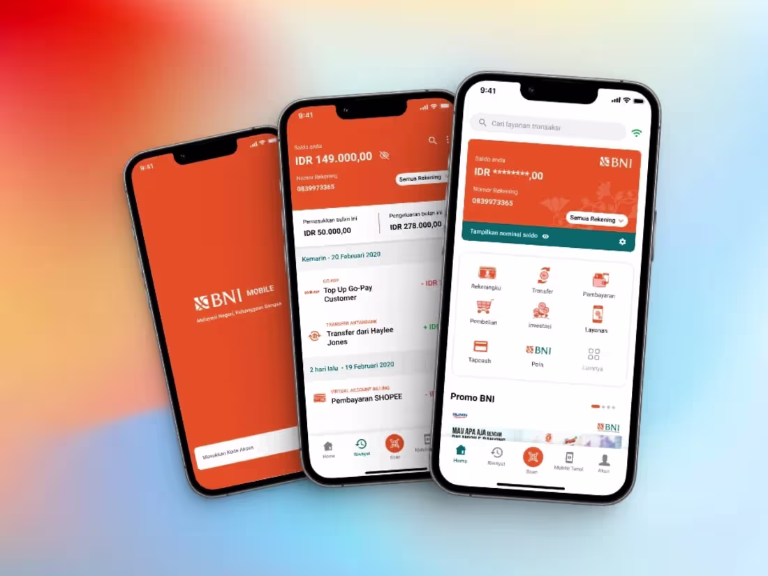 Cover image for Enhancing the Usability in BNI Mobile Banking