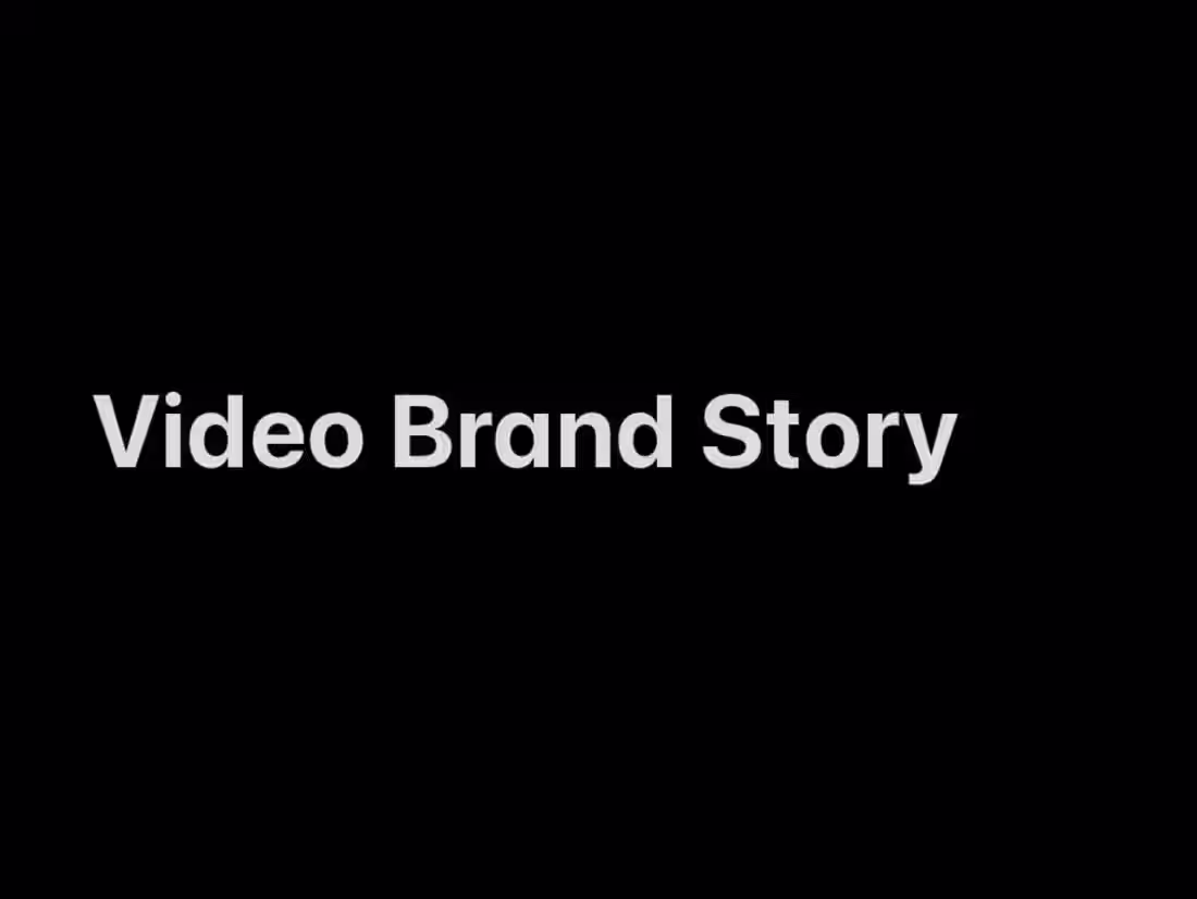 Cover image for Video Brand Story 