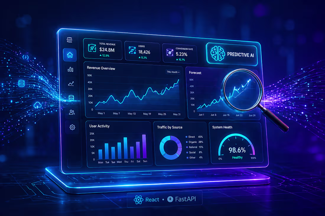 Cover image for AI-Powered Analytics Dashboard