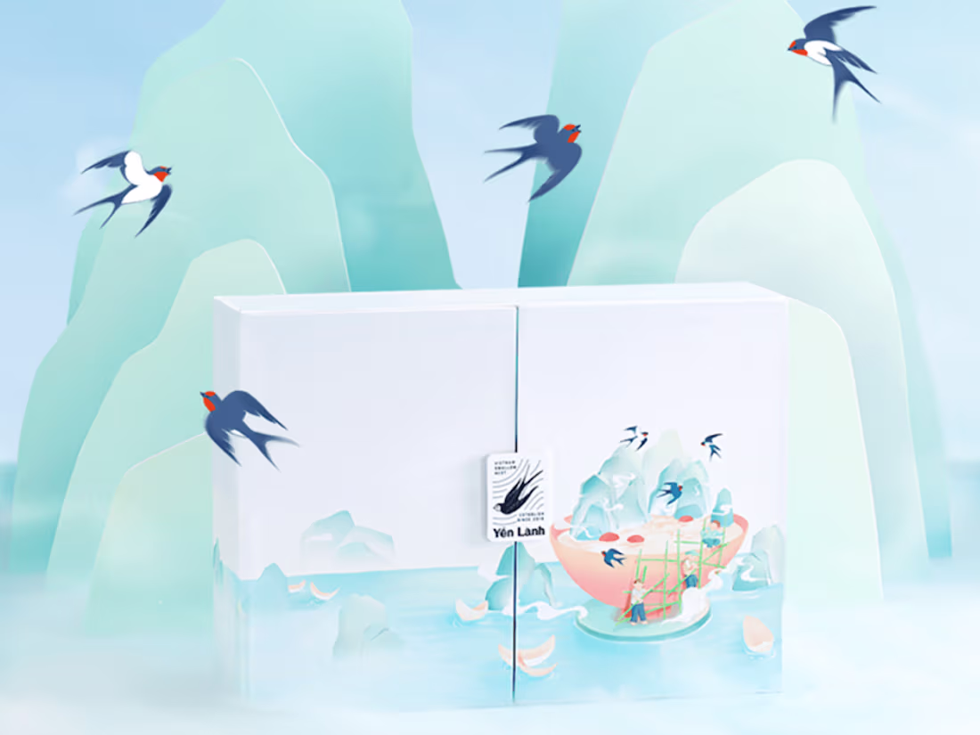 Cover image for Yến Lành | Brand Identity & Packaging