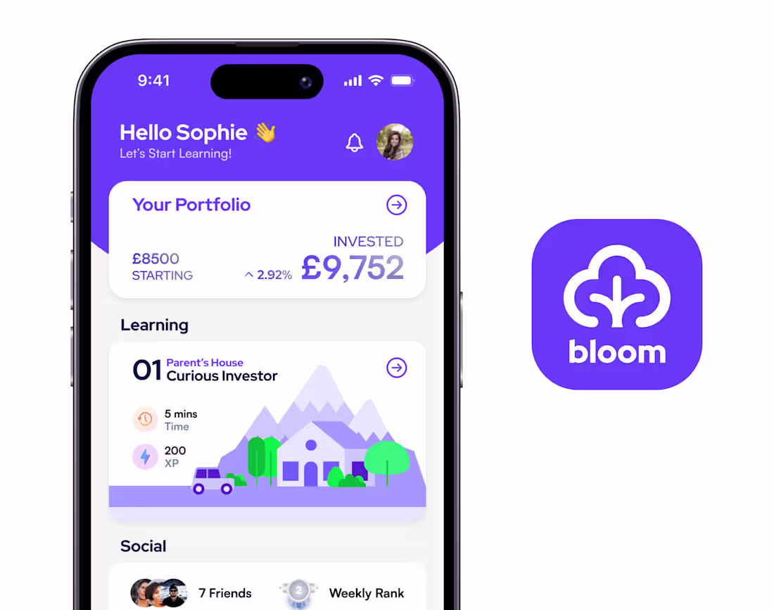 Cover image for Bloom - Investing for Students