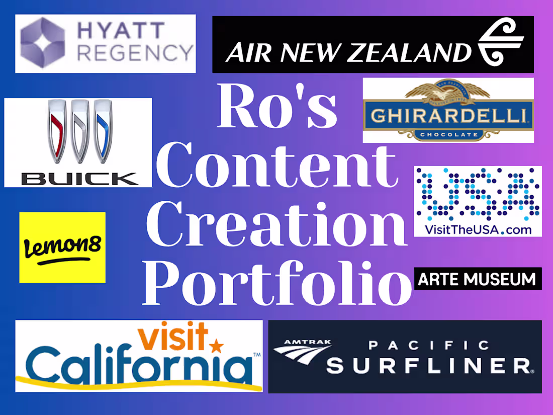 Cover image for Content Creation Portfolio
