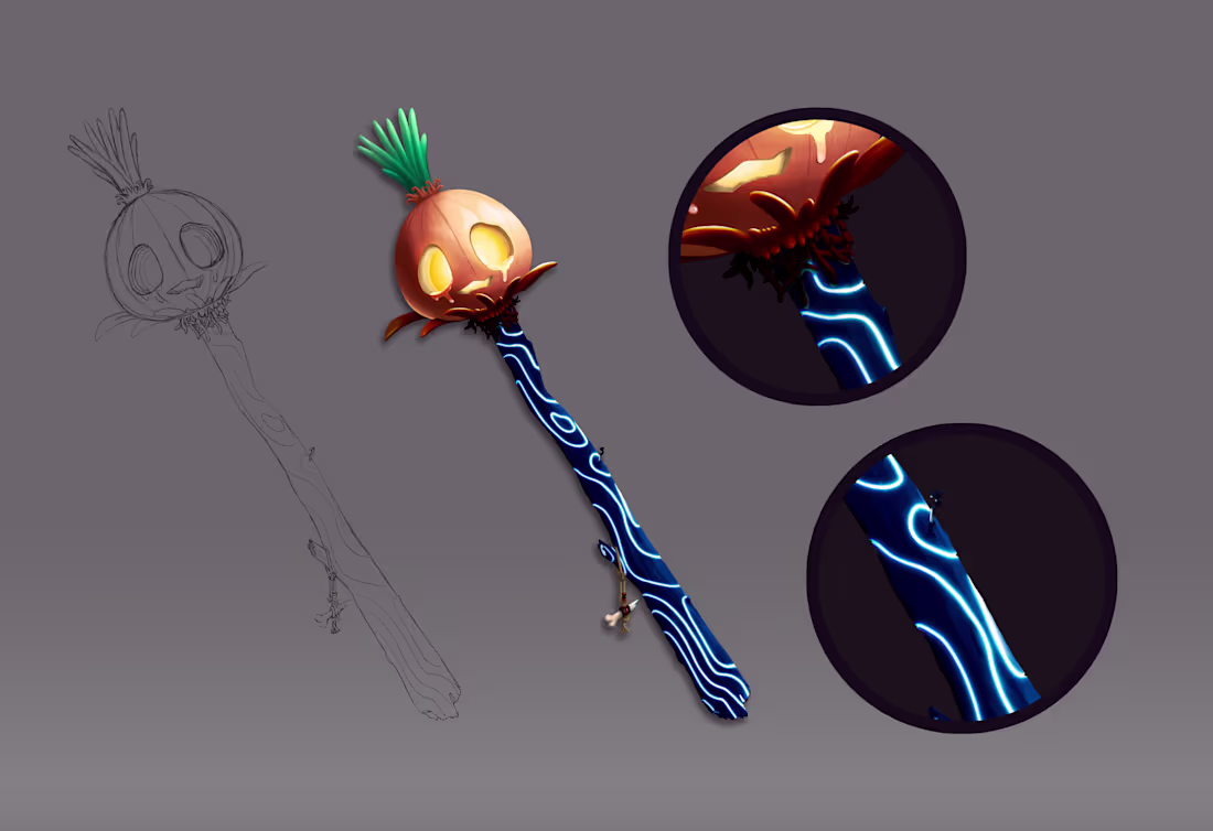 Cover image for Game assets design, mixing nature and magic!