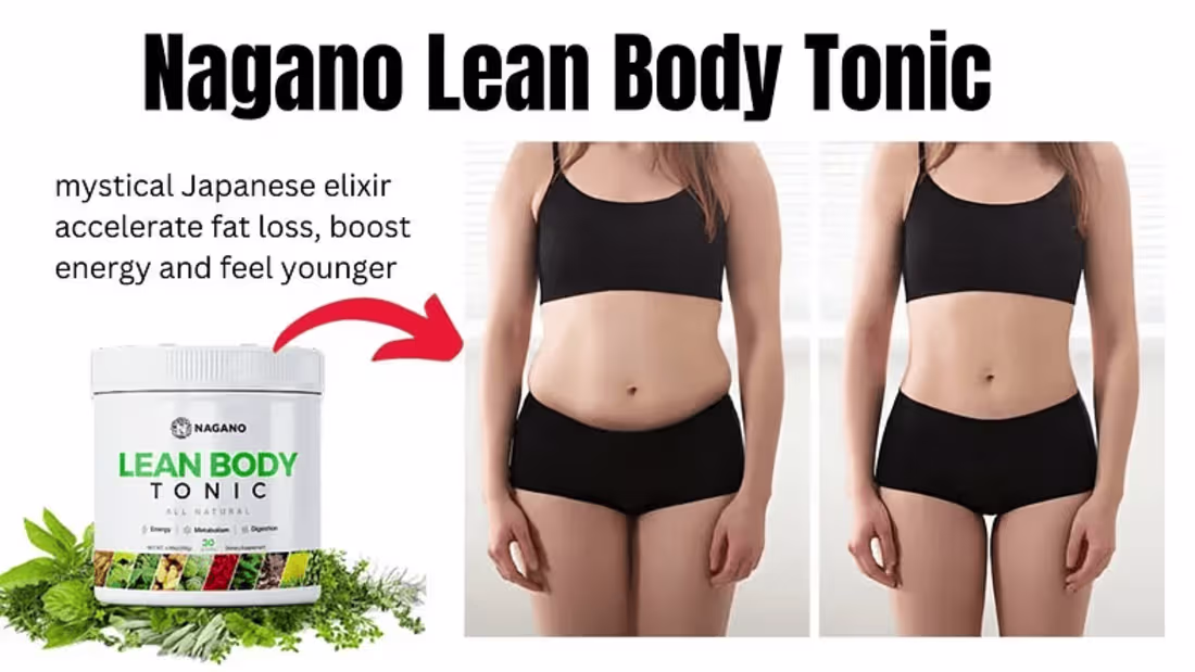 Cover image for Nagano Lean Body Tonic - [TOP 5 Reasons!] With PRICE?