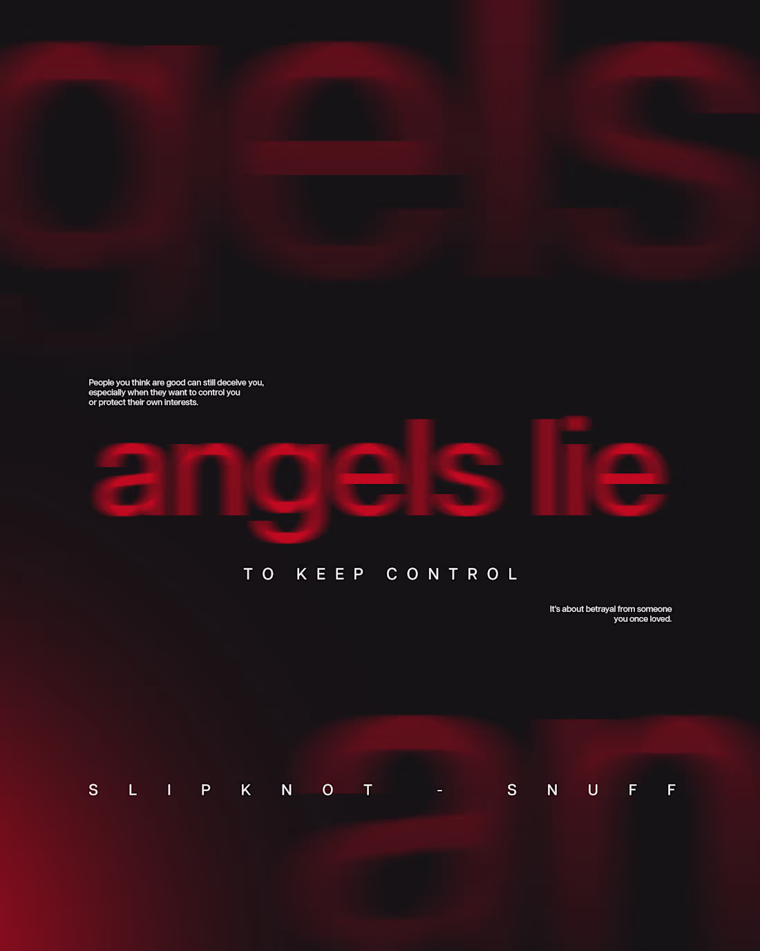 Cover image for Poster - Angels Lie