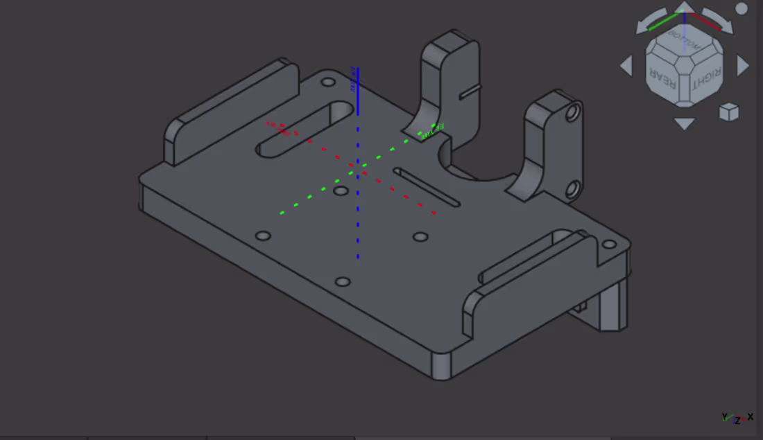 Cover image for Custom sensor holder for carriage