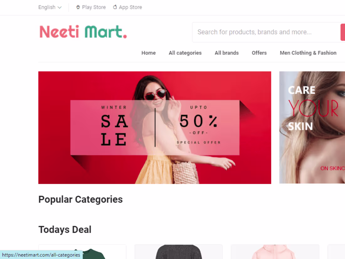 Cover image for Neeti Mart