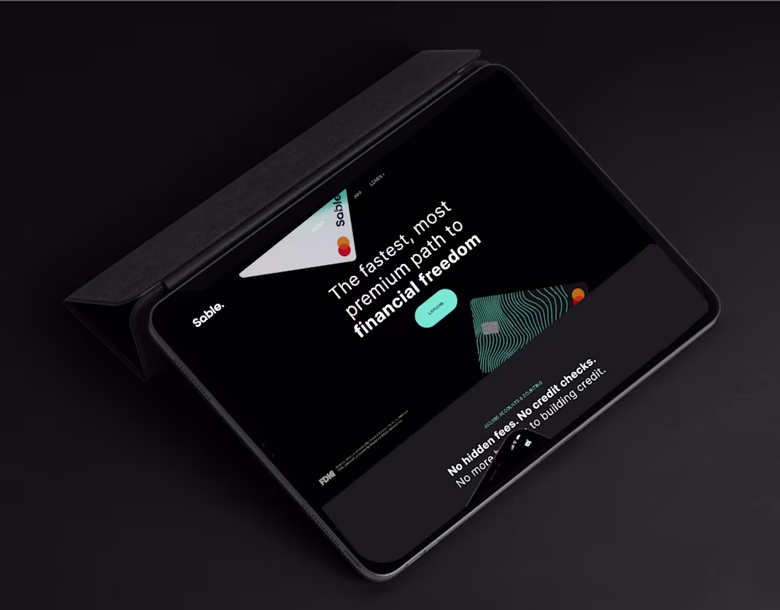 Cover image for Sable website