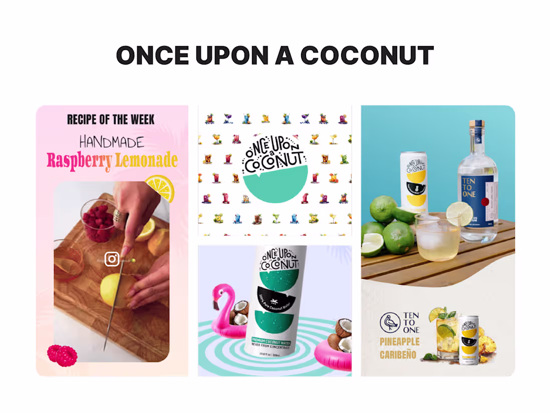 Cover image for Once Upon a Coconut