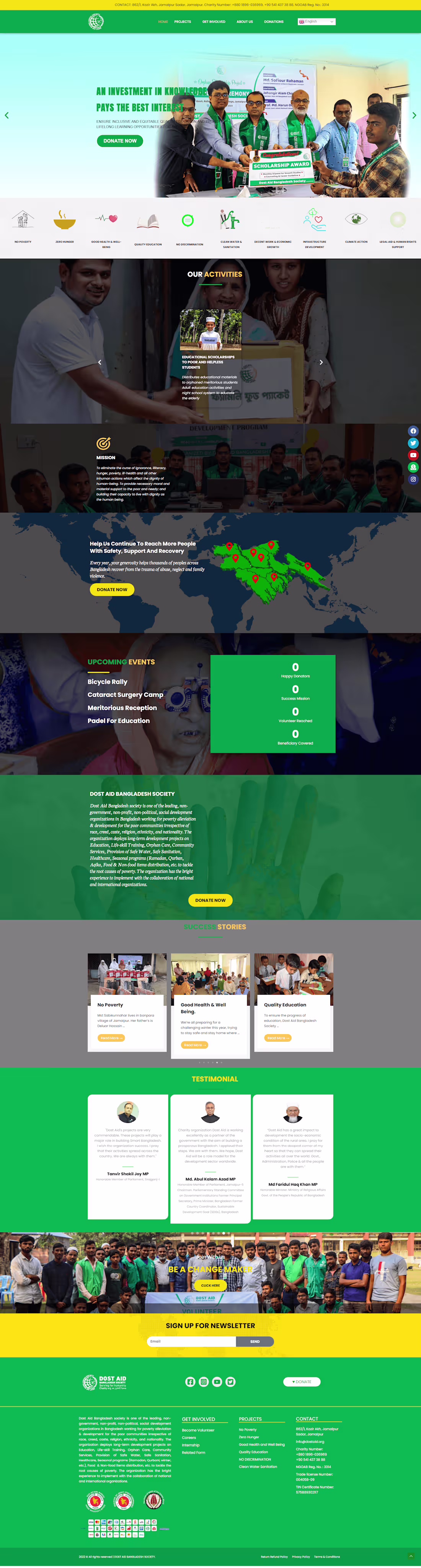 Cover image for Donation Website