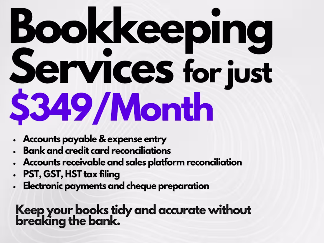 Cover image for Bookkeeping Services