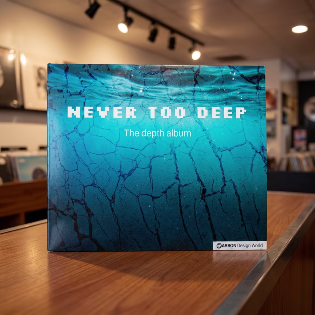 Cover image for Kittl AI album cover Mockup