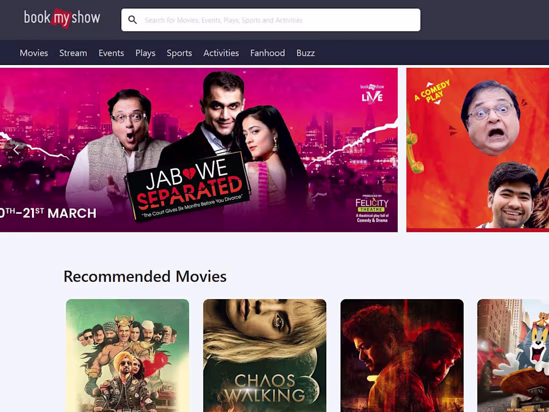 Cover image for Movie Listing Project