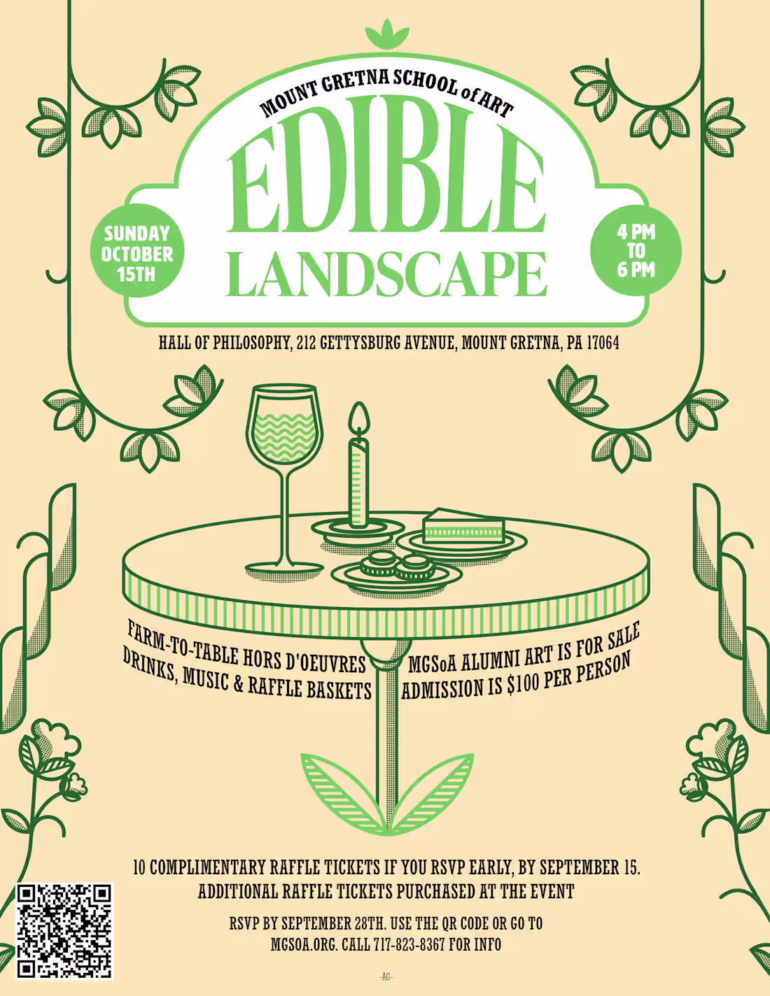 Cover image for Edible Landscape Poster
