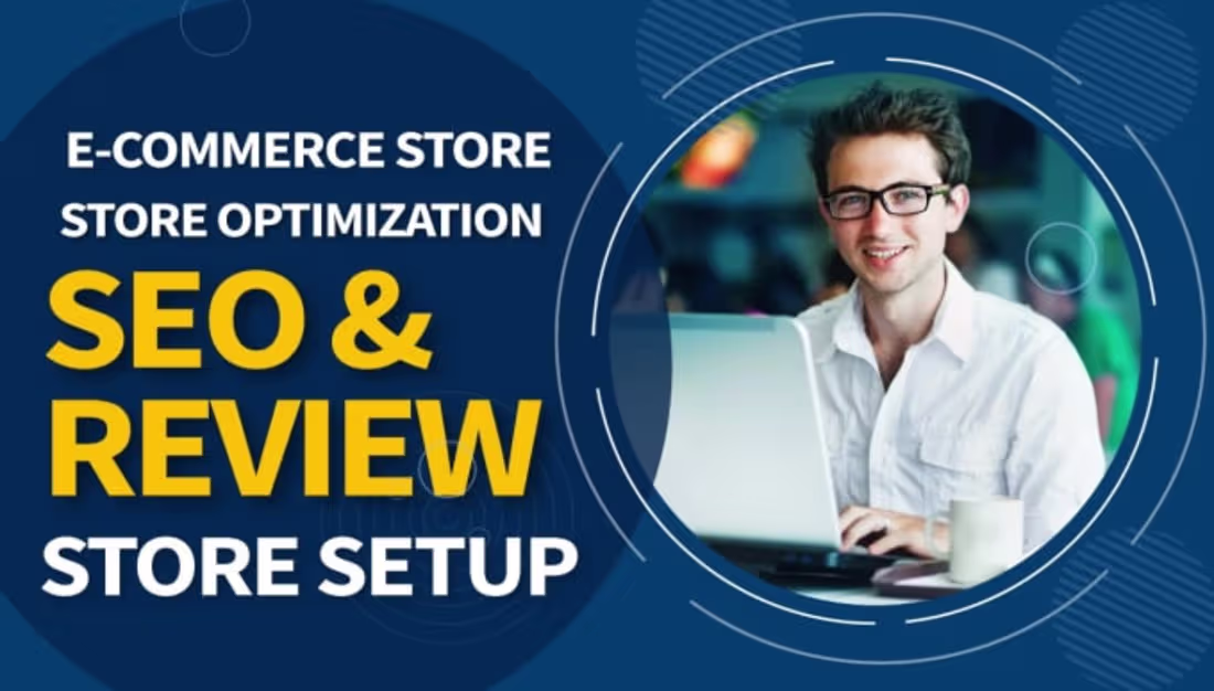 Cover image for I will do ecommerce store review store optimization SEO shopify…