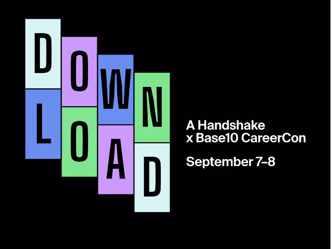Cover image for The Ninth Semester x Handshake: #DownloadCareerCon
