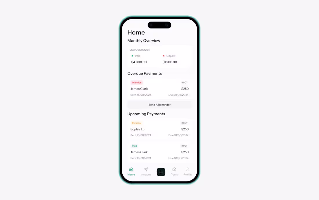 Cover image for Swift Invoice: An app that simplifies invoice creation.
