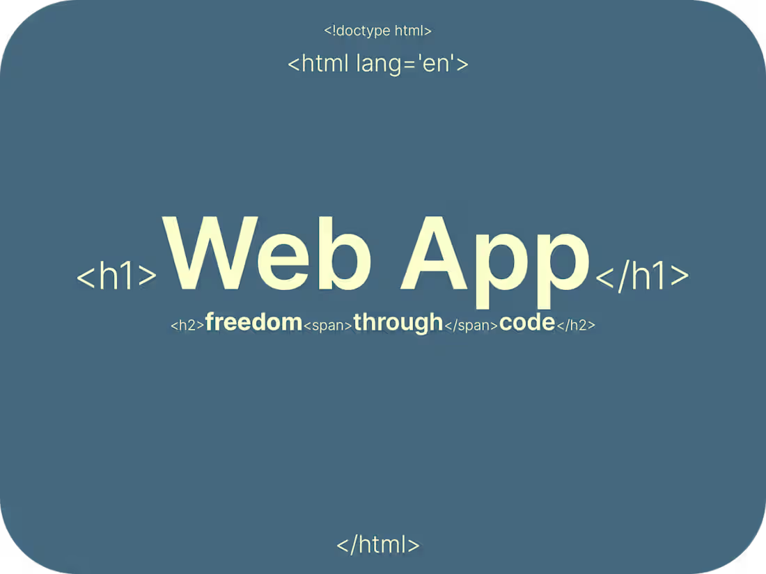 Cover image for Web App