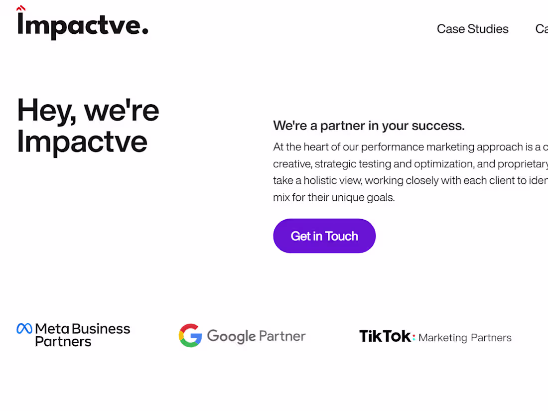 Cover image for Webflow Development for Impactve