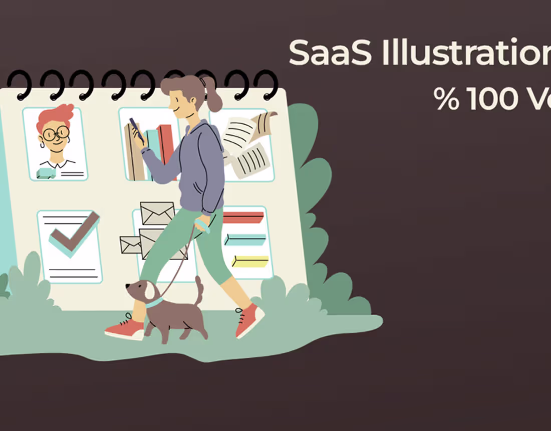 Cover image for SaaS Illustrations Pack