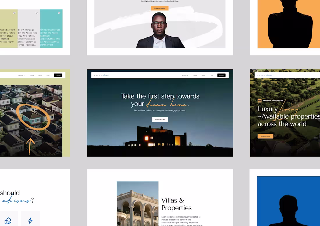 Cover image for Largo Advisors Website design