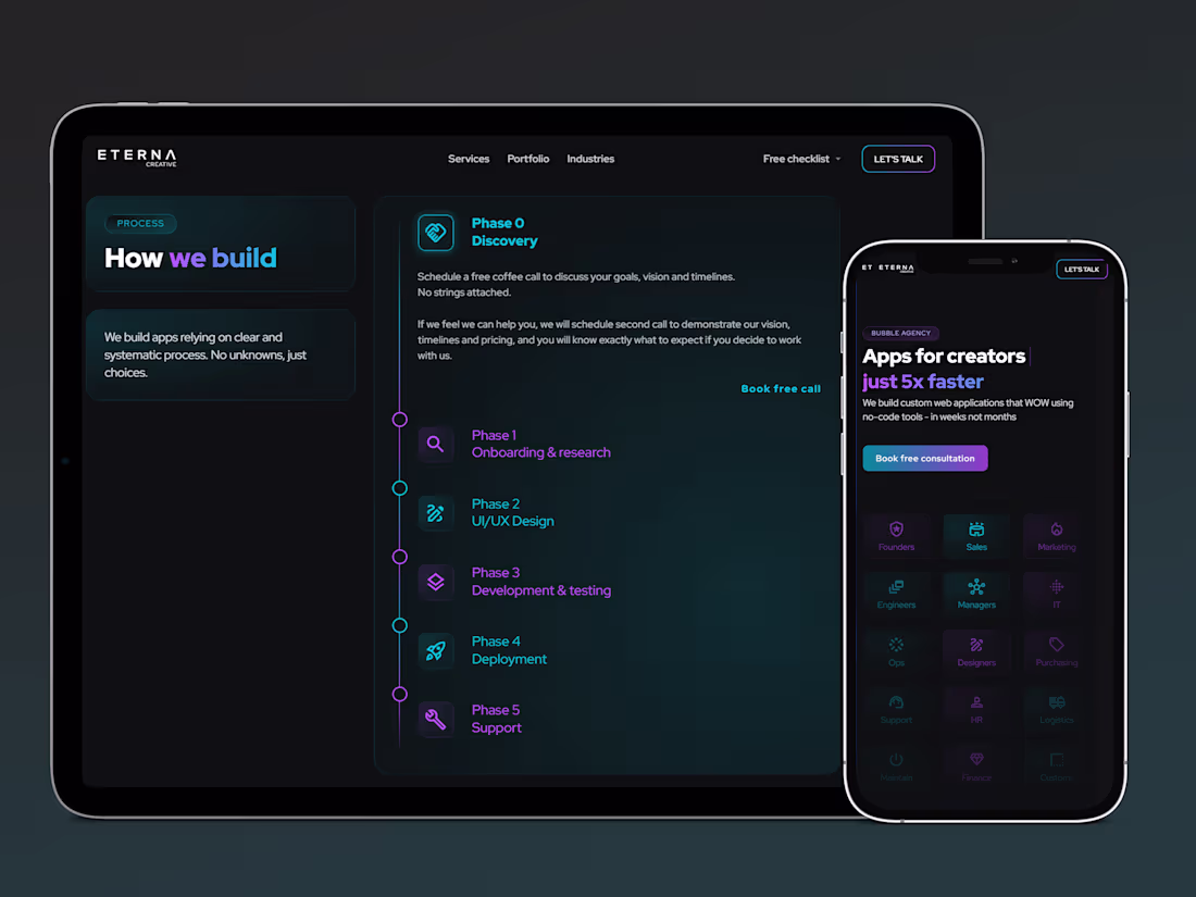 Cover image for A full-featured premium app ready for scale in 8-12 weeks