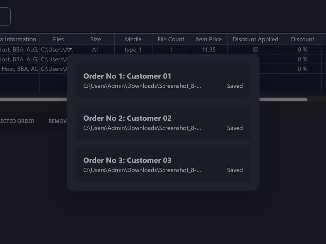 Cover image for Order Processing App